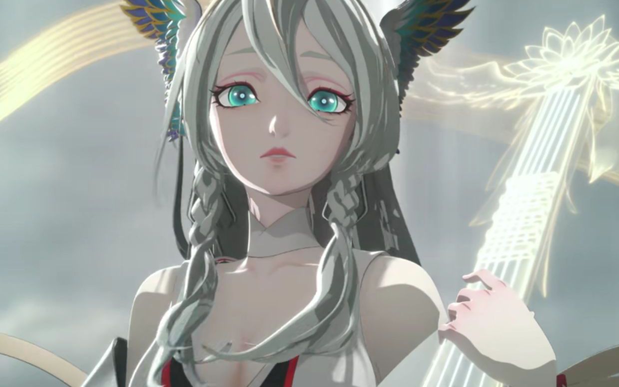 阴阳师新式神白发紧那罗