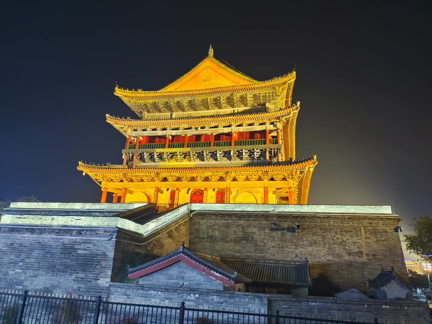 西安钟楼,回民街