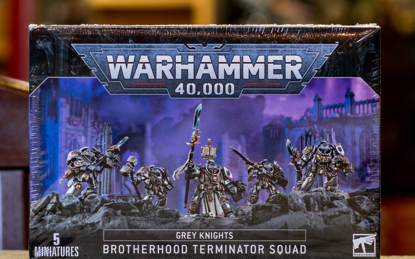 【戰錘開箱】40k 灰騎士終結者小隊 grey knight terminator squad&