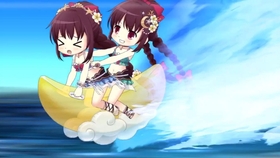 魔法纪录 天音姉妹水着ver Cv 内田真礼 内田彩 变身 自我介绍 哔哩哔哩 つロ干杯 Bilibili