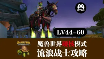 44-60级硬核流浪战士砍怪升级攻略 魔兽世界HC硬核流浪模式 WOW香草怀旧服一命模式