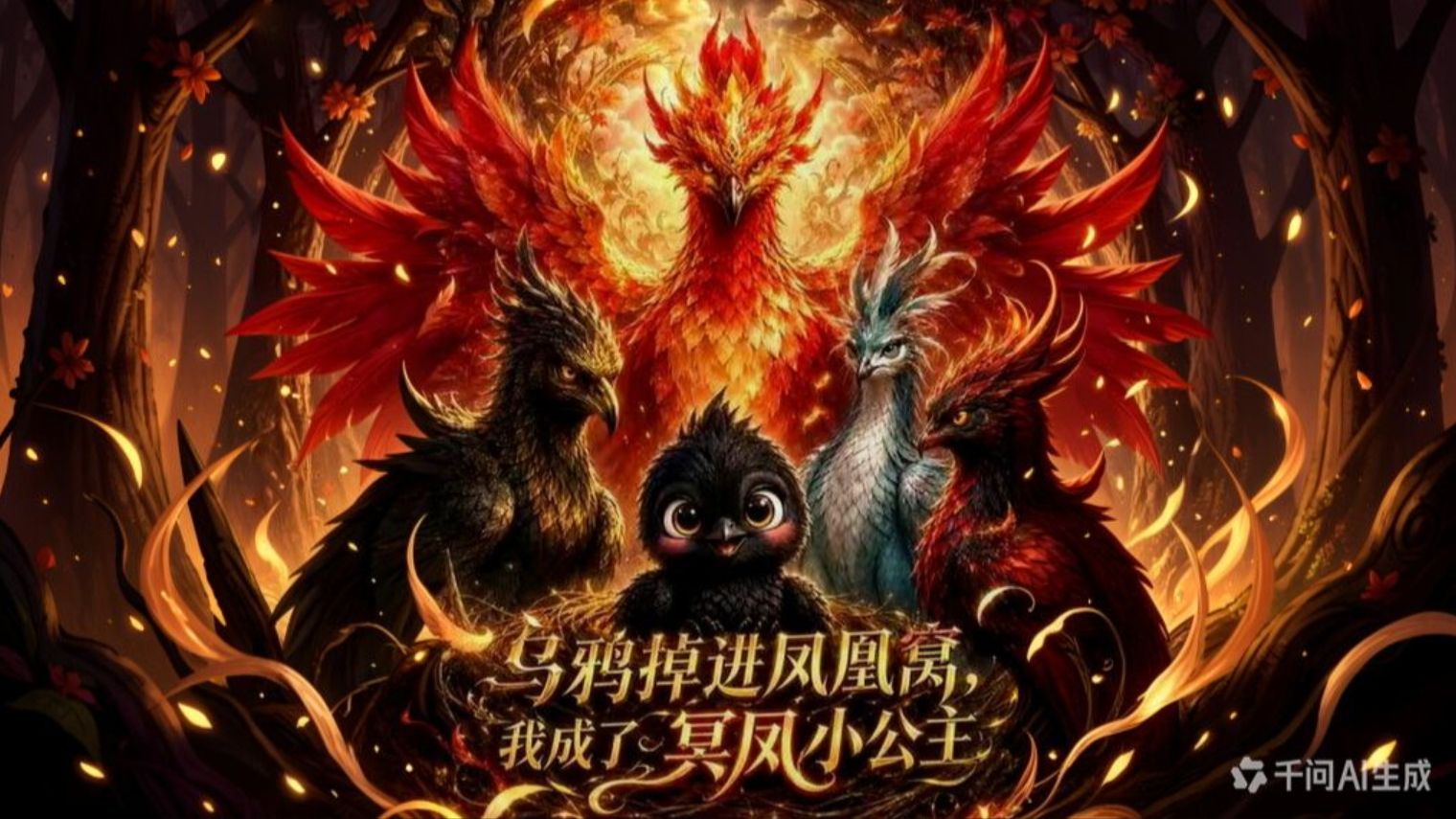 乌鸦掉进凤凰窝，我成了冥凤小公主【合集】一口气看完