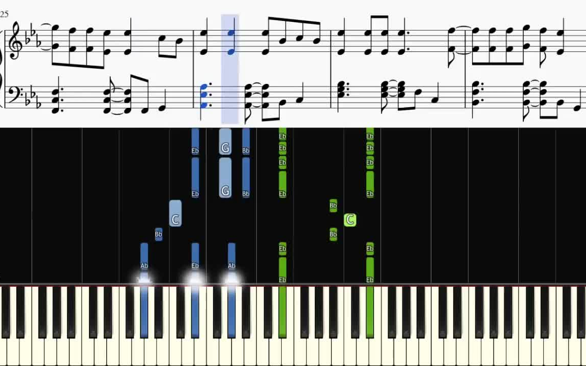 [图]PUMPED UP KICKS (Foster The People) - Piano Tutorial + SHEETS