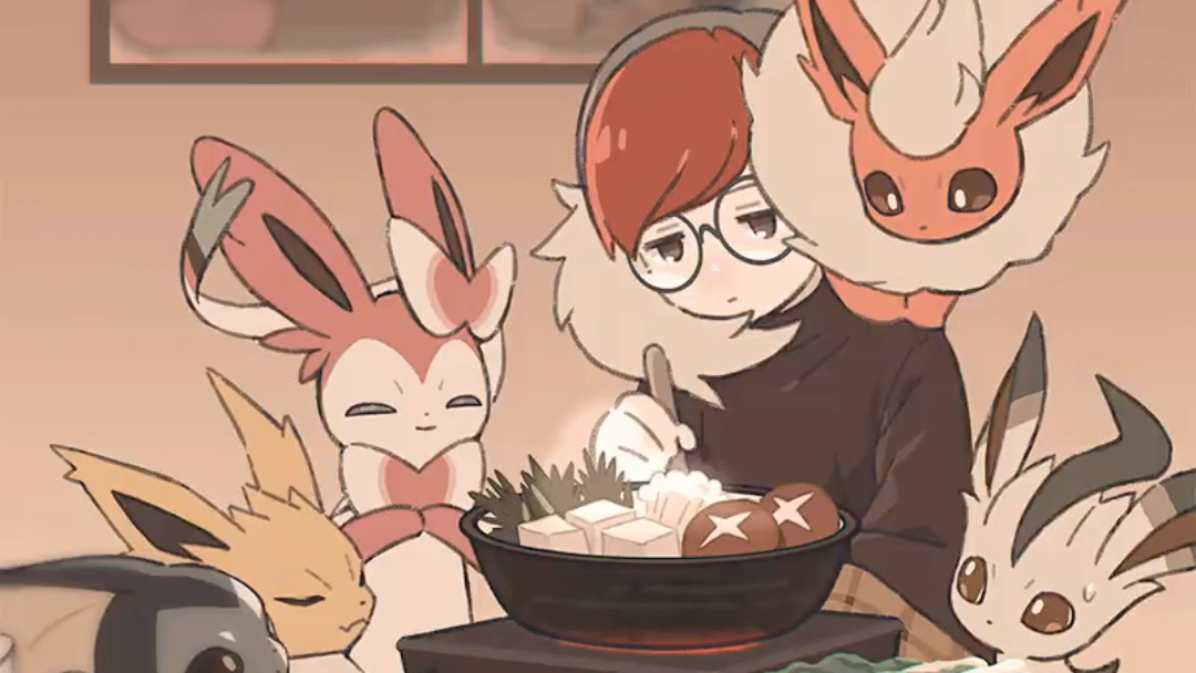 【宝可梦】牡丹的家庭寿喜锅