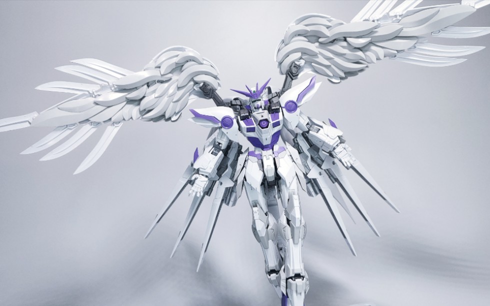 活动作品浑世模玩雅典娜配色模心紫色飞翼测评