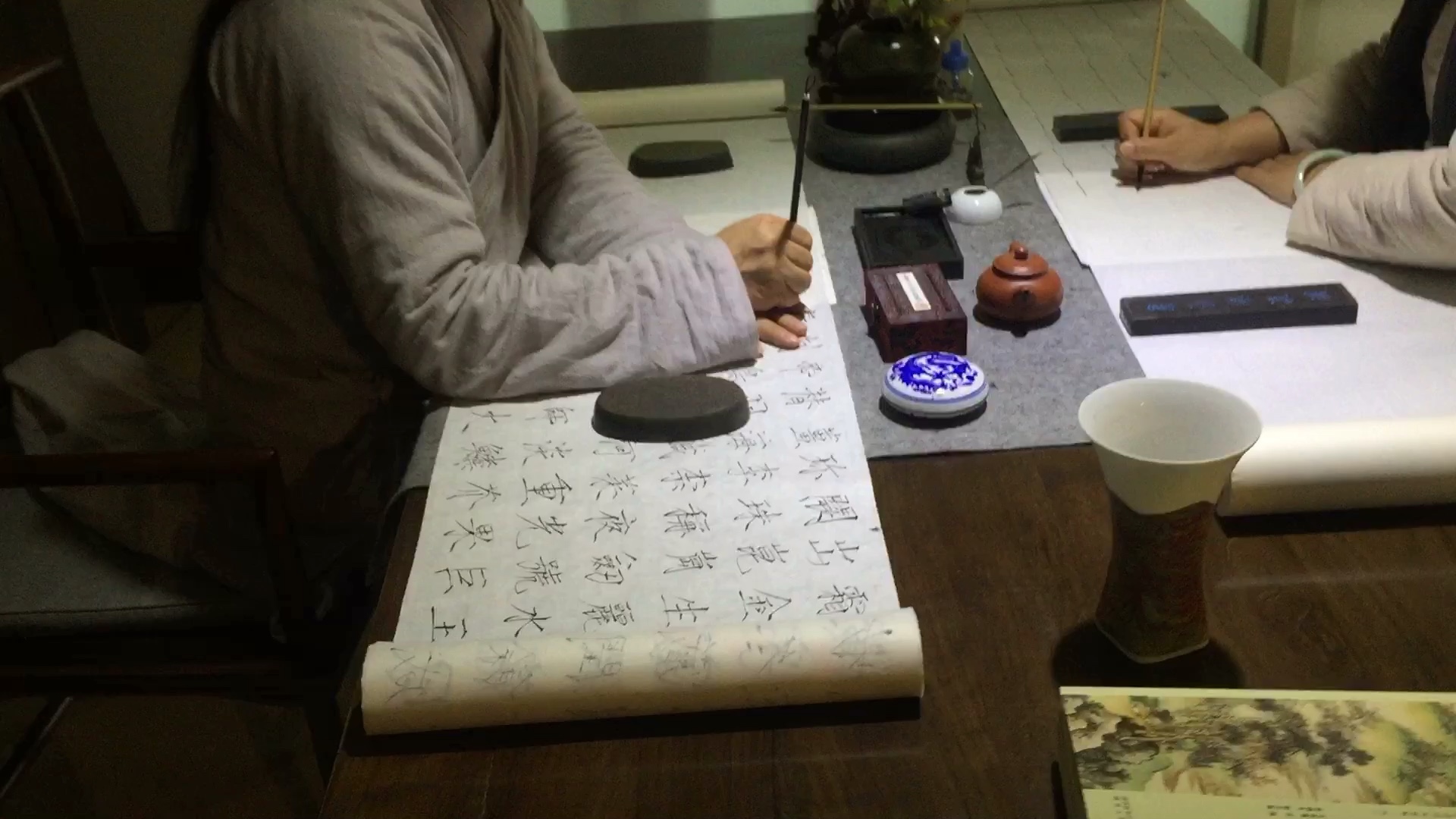 西安瘦金体书法培训 吟诗唱赋 品茗抚琴 焚香习字