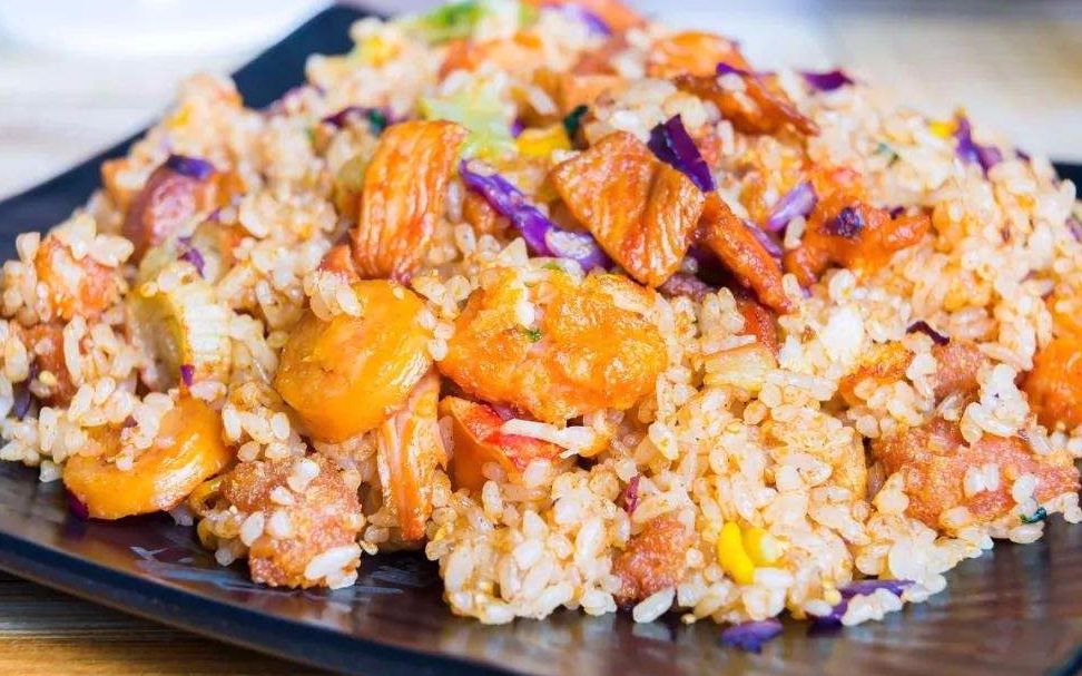 亲子炒饭大师佛记鸡排炒饭chickenfriedricefred吃上瘾