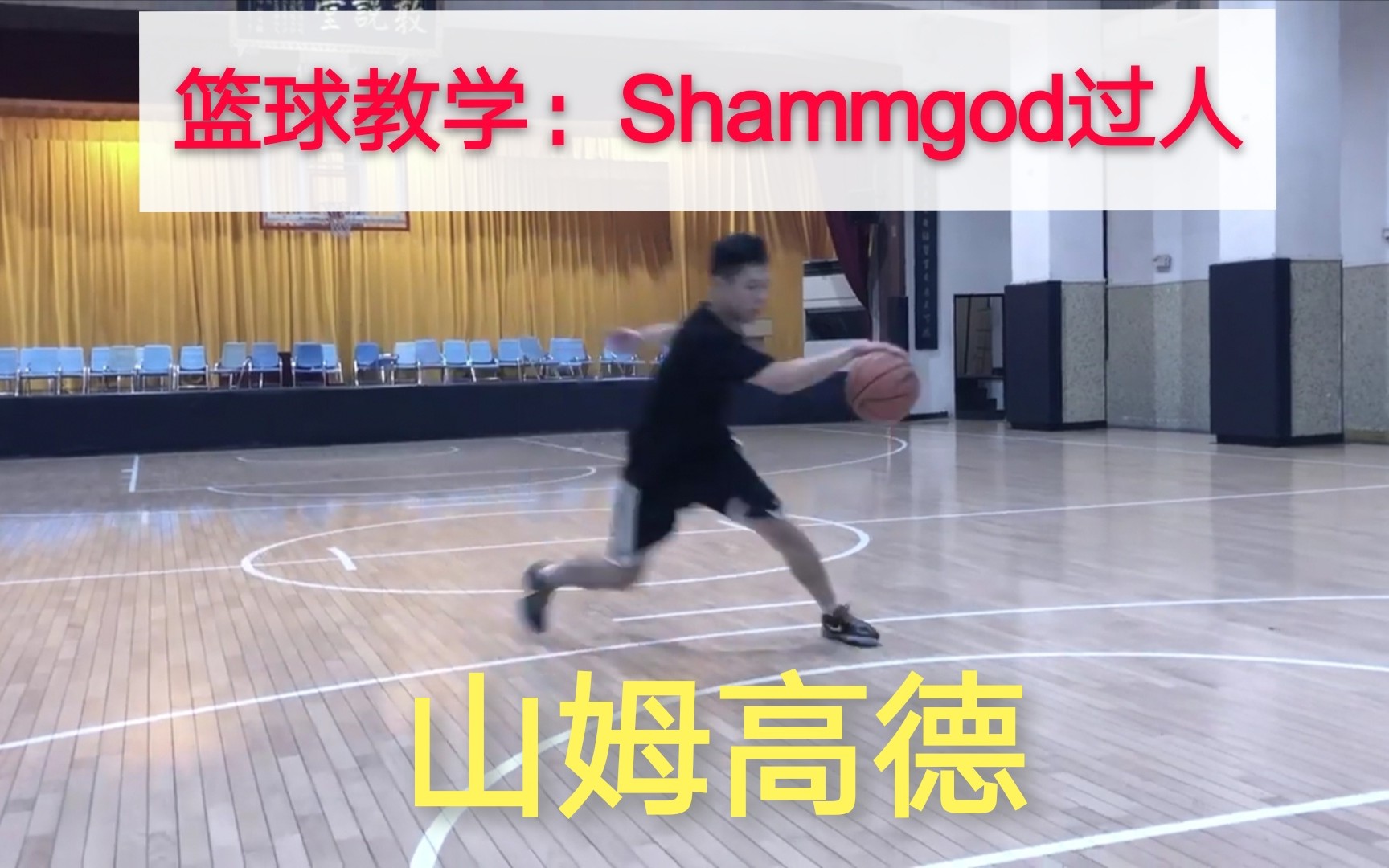 篮球教学:超炫酷的Shammgod过人(山姆高德)哔哩哔哩bilibili