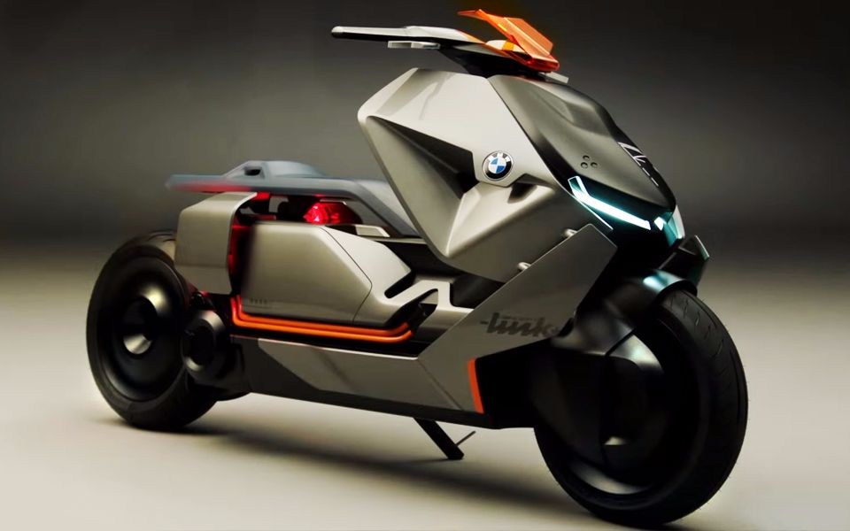 【电动车】科技感十足的2018款bmw概念车,还带侧滑自动门!