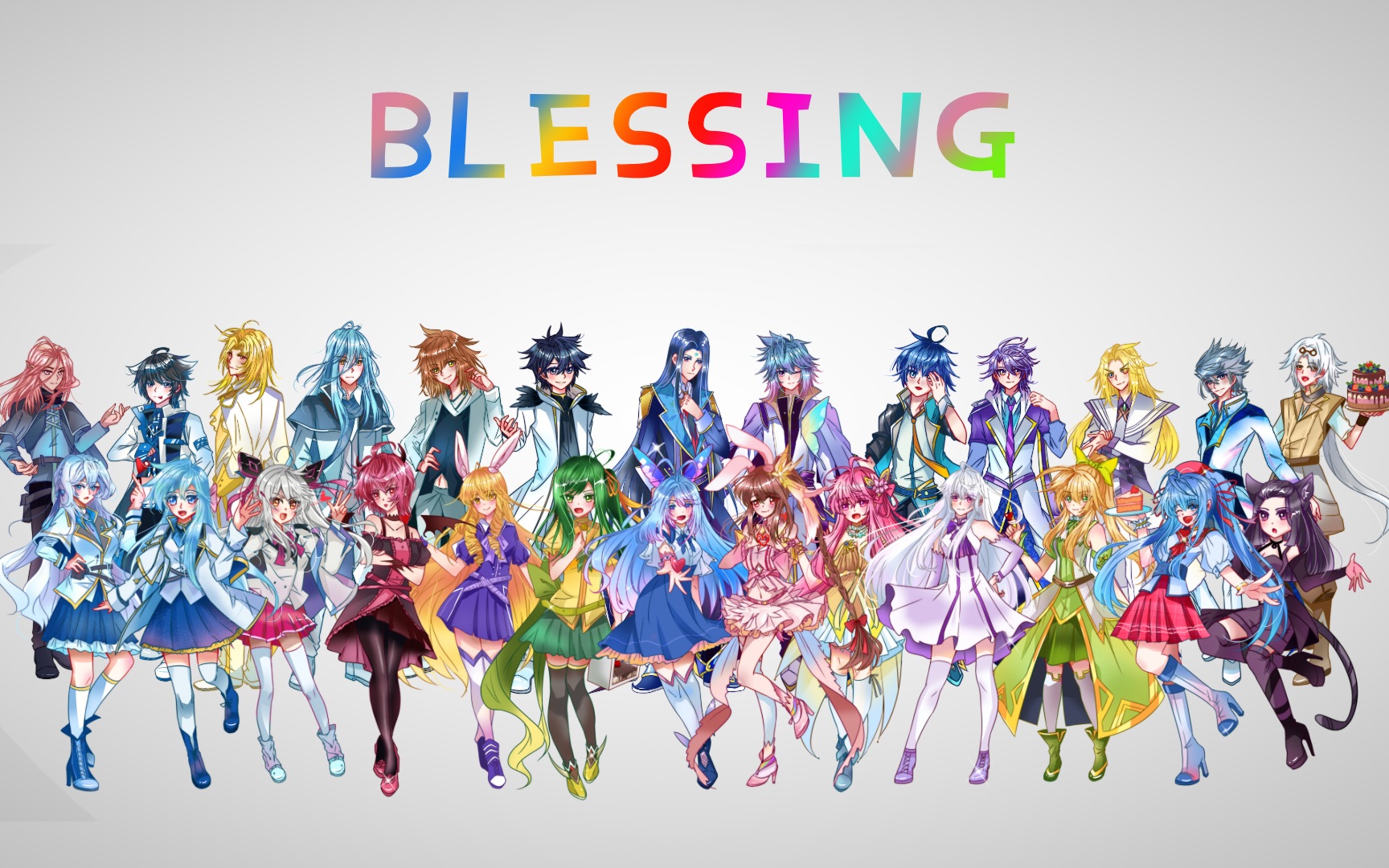 [图]【韵丸の生贺】斗罗全员向Blessing