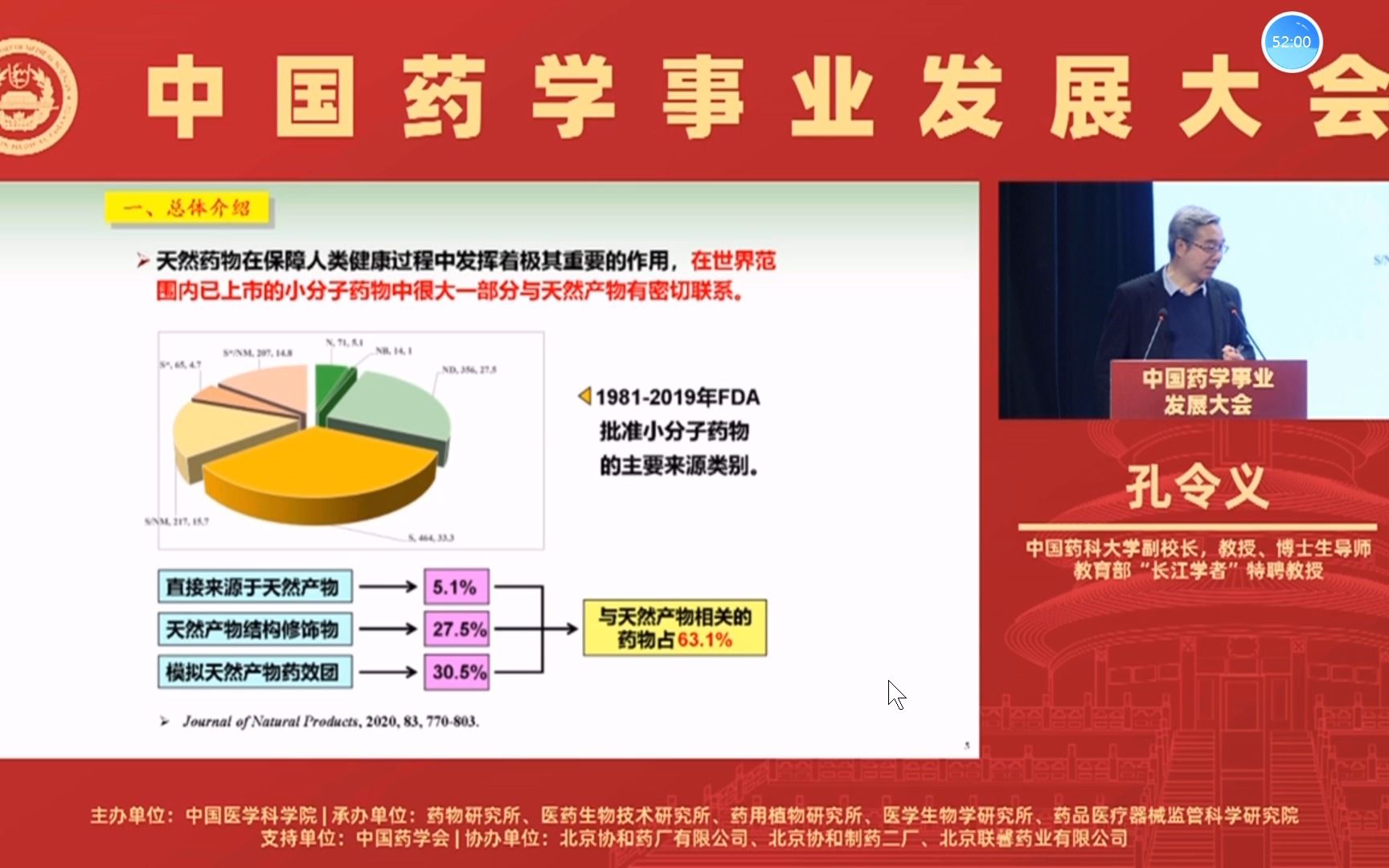 中国药学发展大会第二天上午A会场锦玉厅20220227哔哩哔哩bilibili