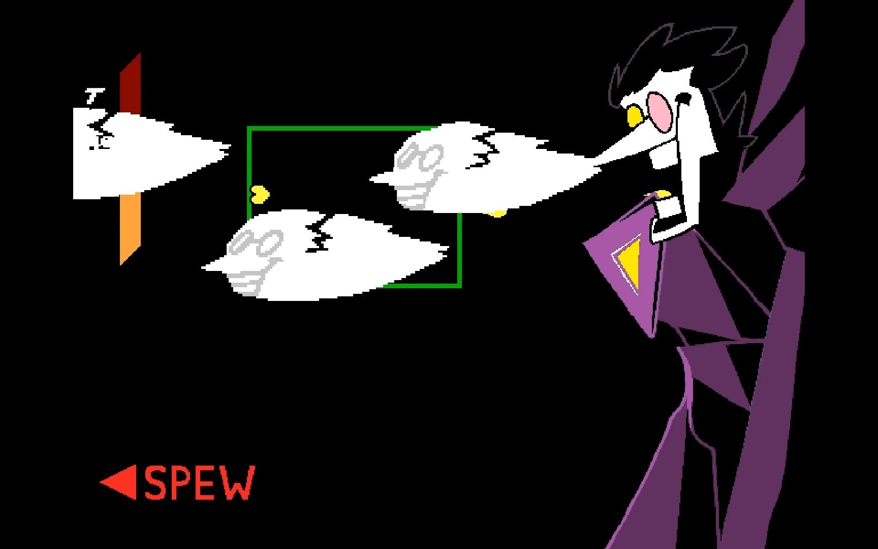 【deltarune】三角符文 spamton战二伤通关!