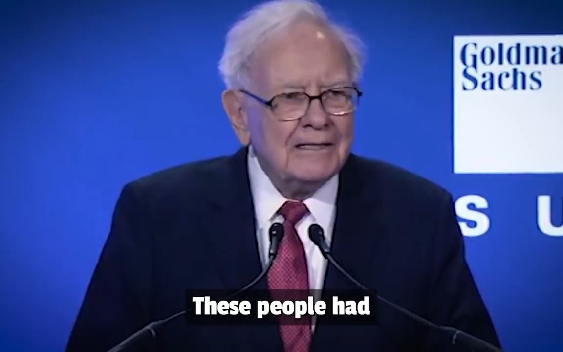 [图]巴菲特关于生活经历的一场精彩演讲|Warren Buffett - One of the Most Inspiring Speech