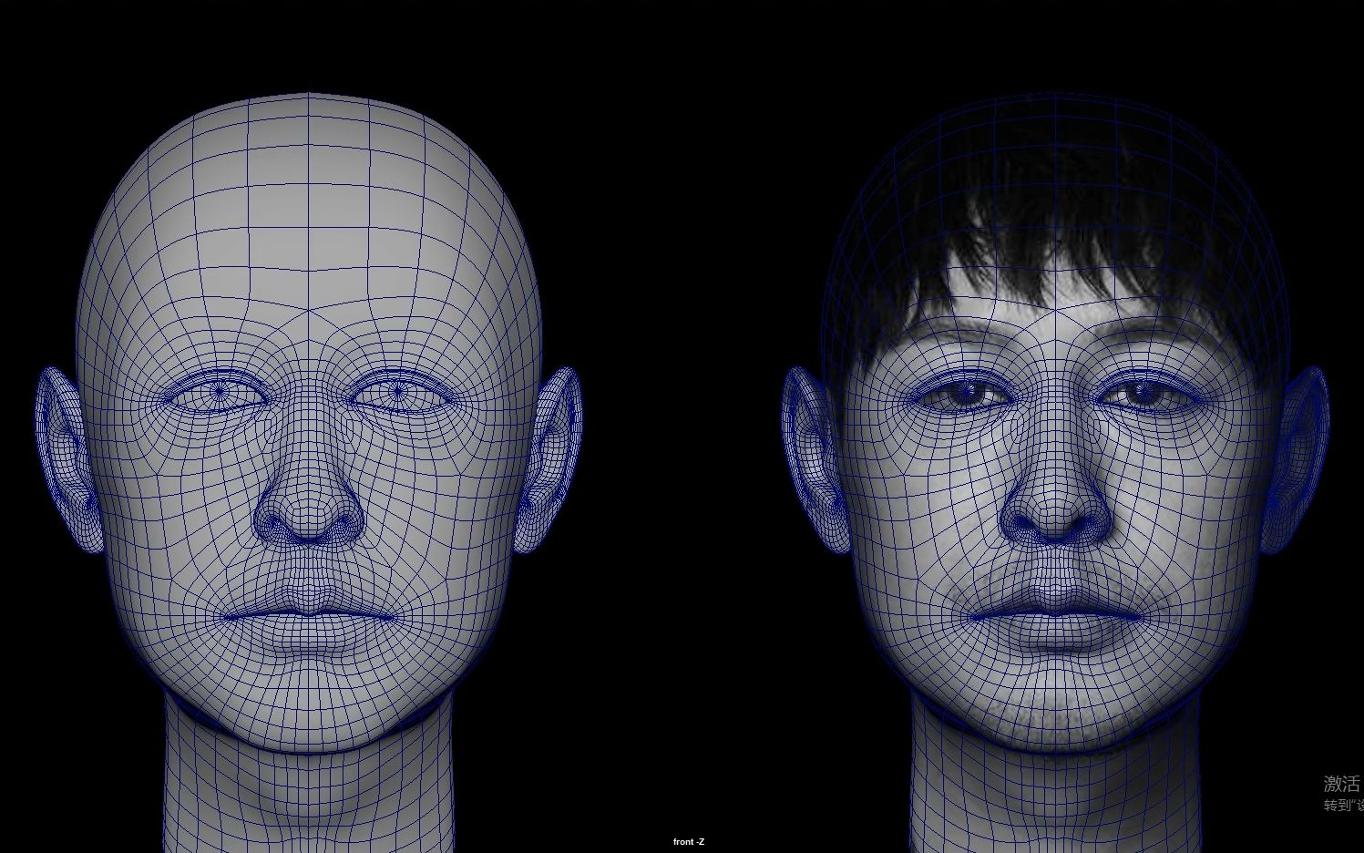 maya新手必看 写实人物布线 狂飙高启强人物模型制作教程!