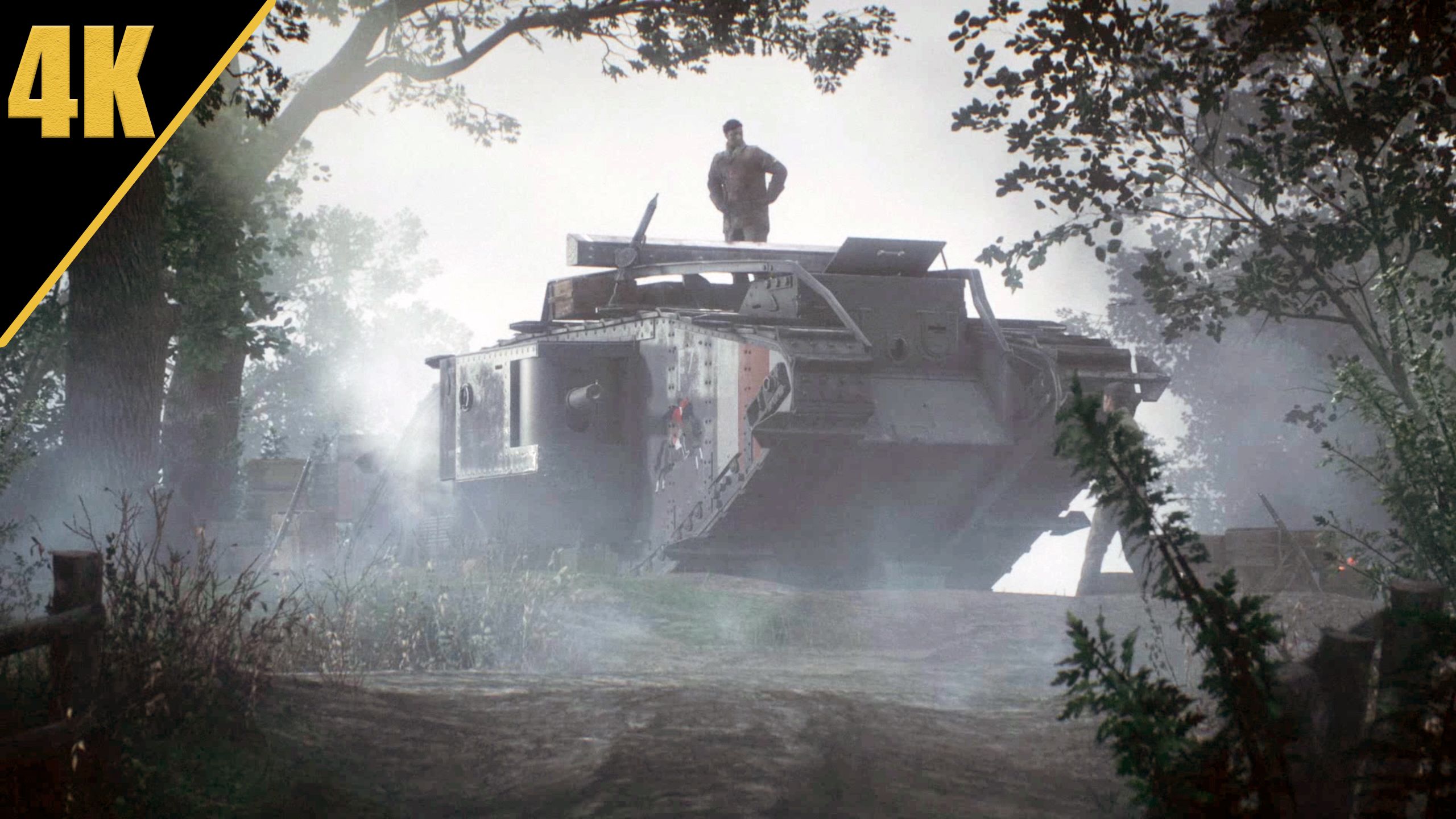 4k60《战地一》:驾驶mk.v坦克黑贝斯突破德军阵线