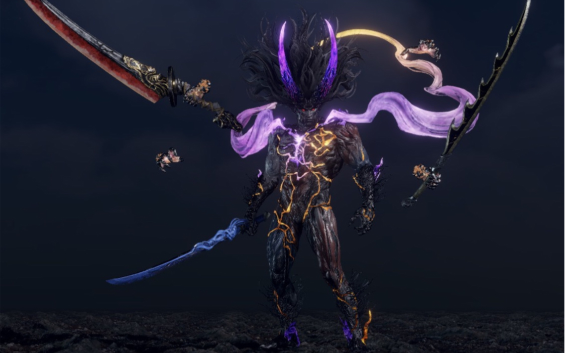 仁王2新人一周目初体验通关最终boss大岳丸 纪念向视频