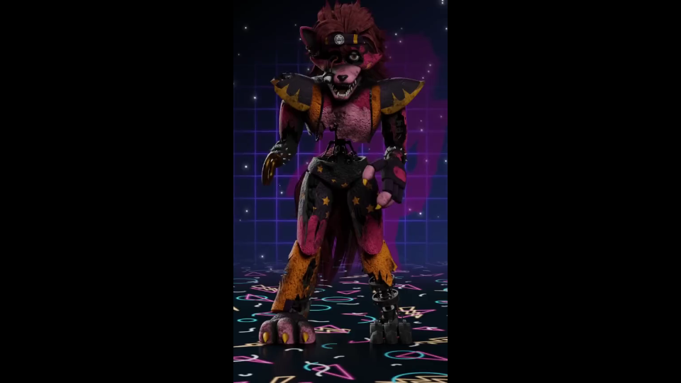 【fnaf ruin同人】dlc战损华丽摇滚霍斯