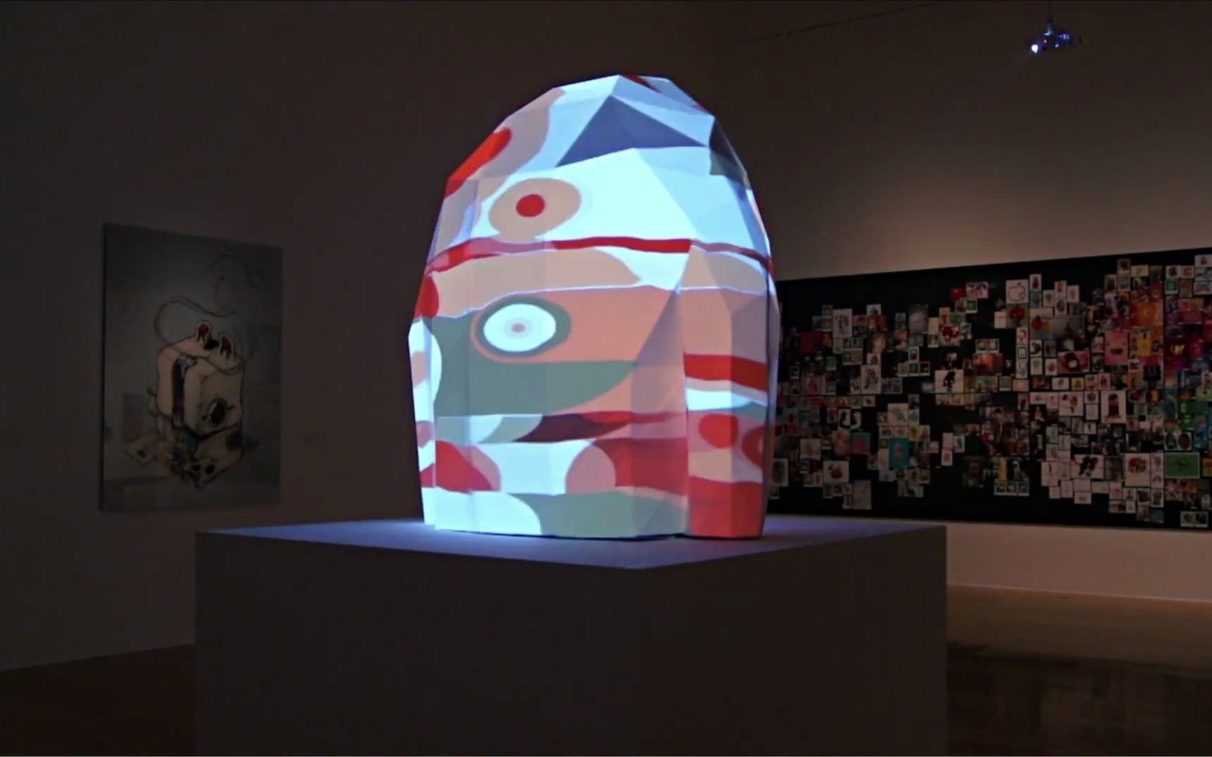 雕塑创意投影@贝斯拓普