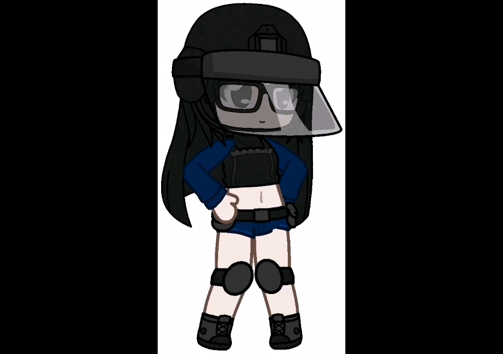 日本警视厅 sat 特殊急袭部队素材