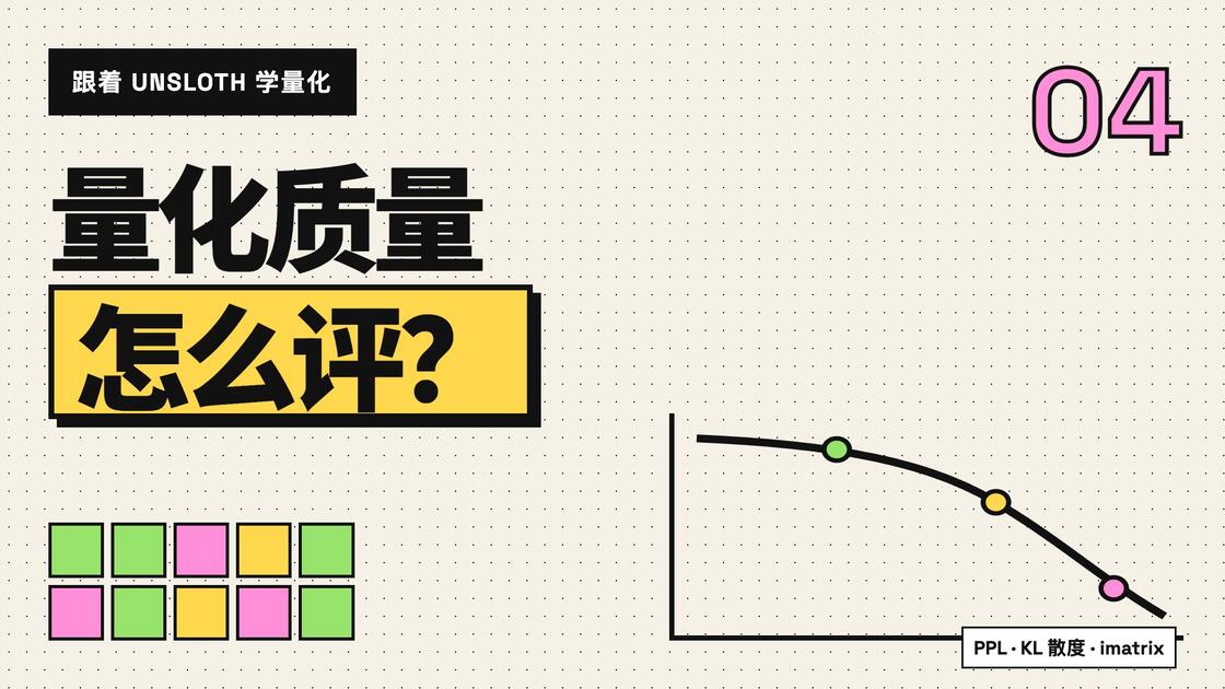 跟着Unsloth学量化 04：量化模型质量如何评估？PPL、KL 散度与 imatrix_哔哩哔哩_bilibili