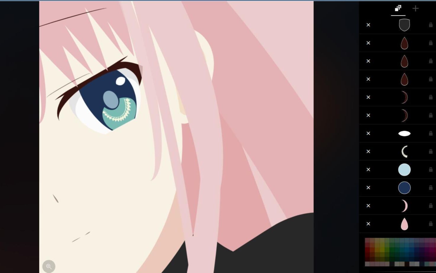 【战地一】图章制作过程——西园寺风莉