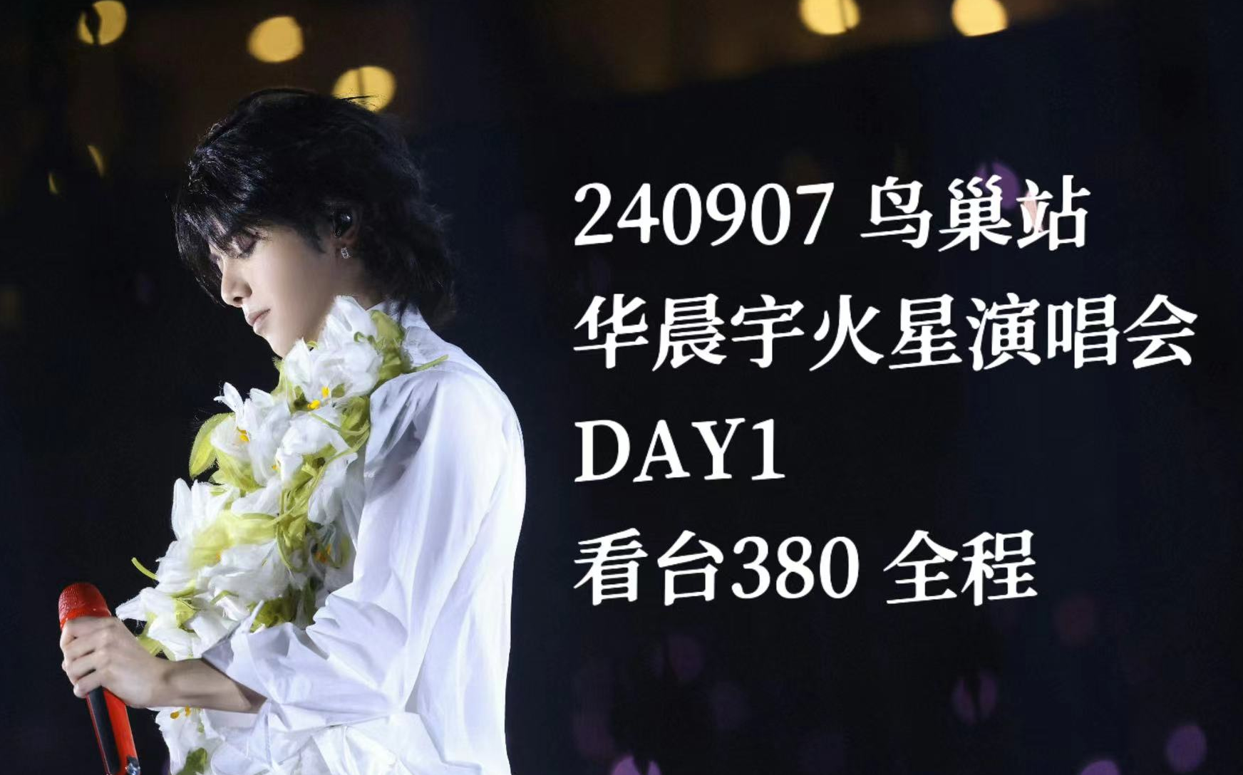 【华晨宇】240907 鸟巢火星演唱会 4K全程哔哩哔哩bilibili