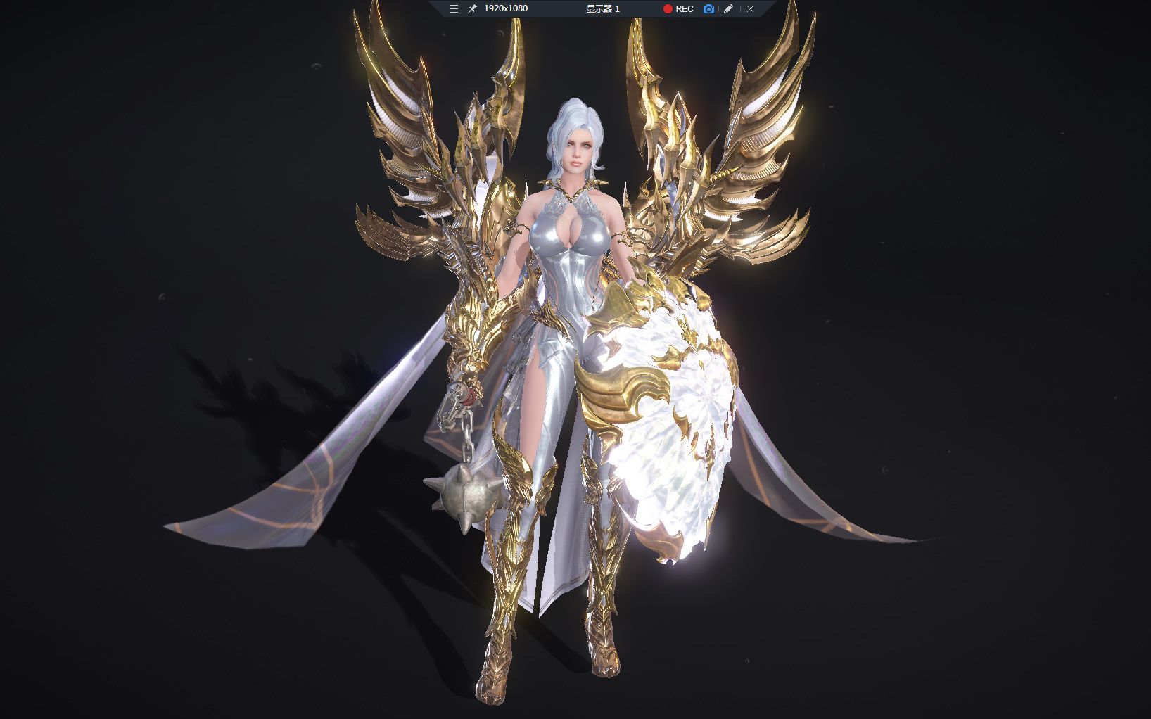 铁甲雄兵卧槽这皮肤老子射啦梅丽桑德新皮肤天使与魔鬼凌霄云雨的铁甲