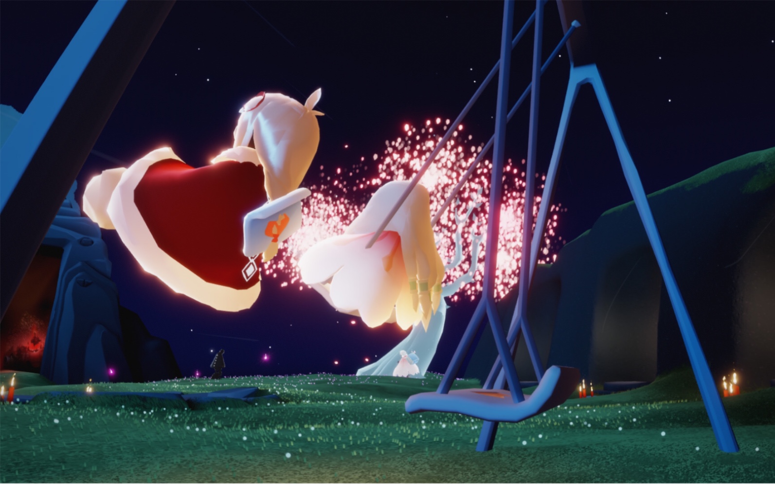 【sky光遇/寻人】小矮人雨妈寻找一只小矮人蝎尾辫_哔哩哔哩 (゜-゜)