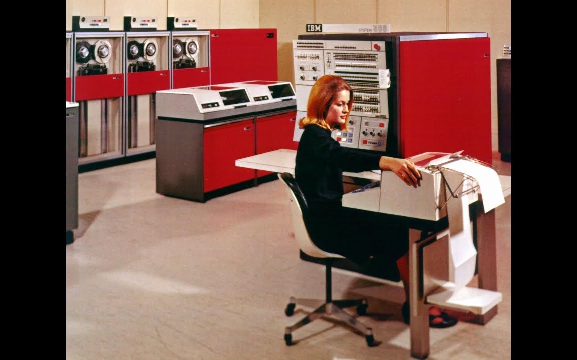计算机历史: ibm system/360 大型机 1964 original announcement