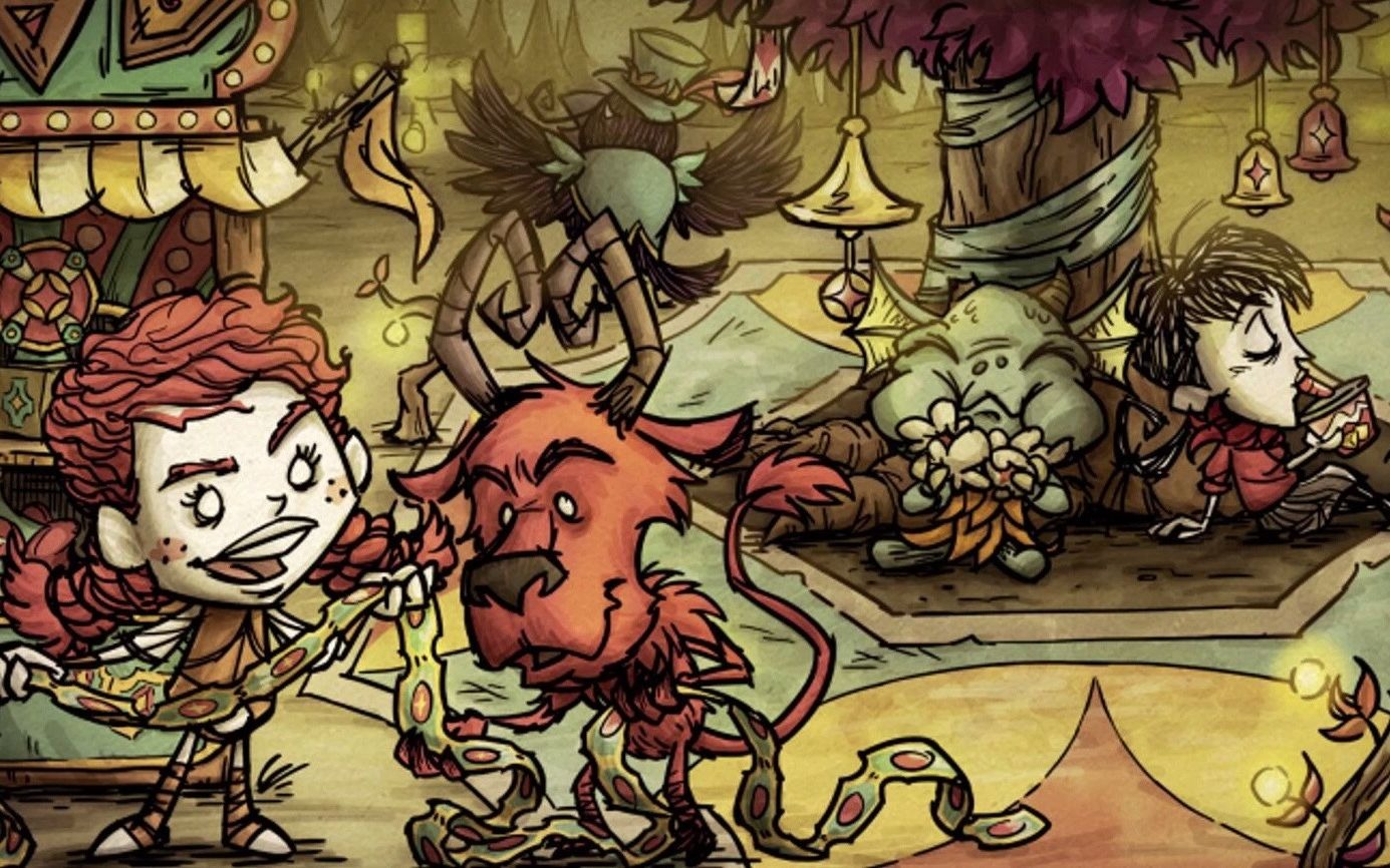 【饥荒】从冬季盛宴到盛夏鸦年华 小型基地分享