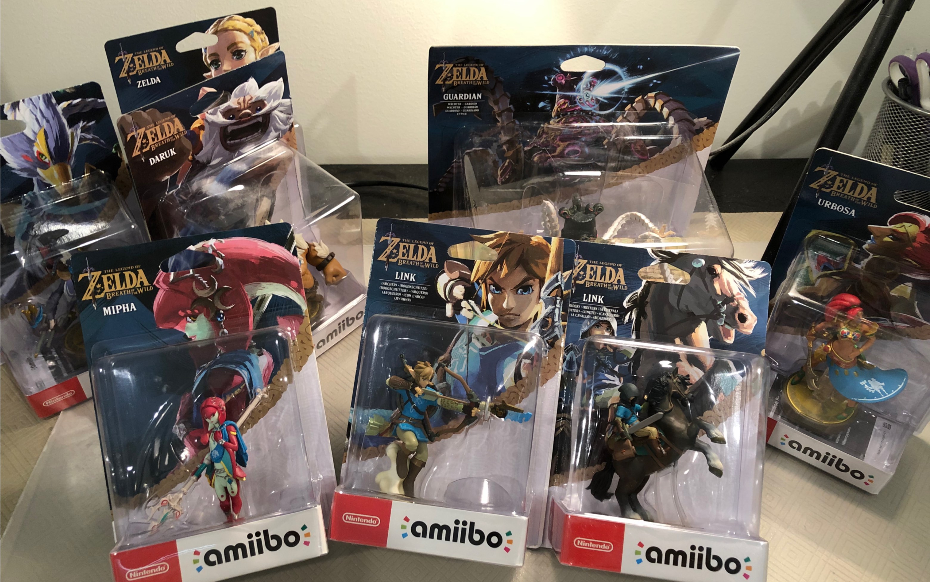 塞尔达旷野之息amiibo开箱