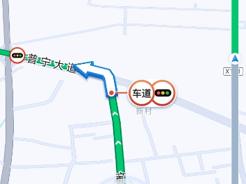 [高德地图模拟导航]普宁汽车总站普宁站(广东省揭阳市普宁市)哔哩哔哩bilibili