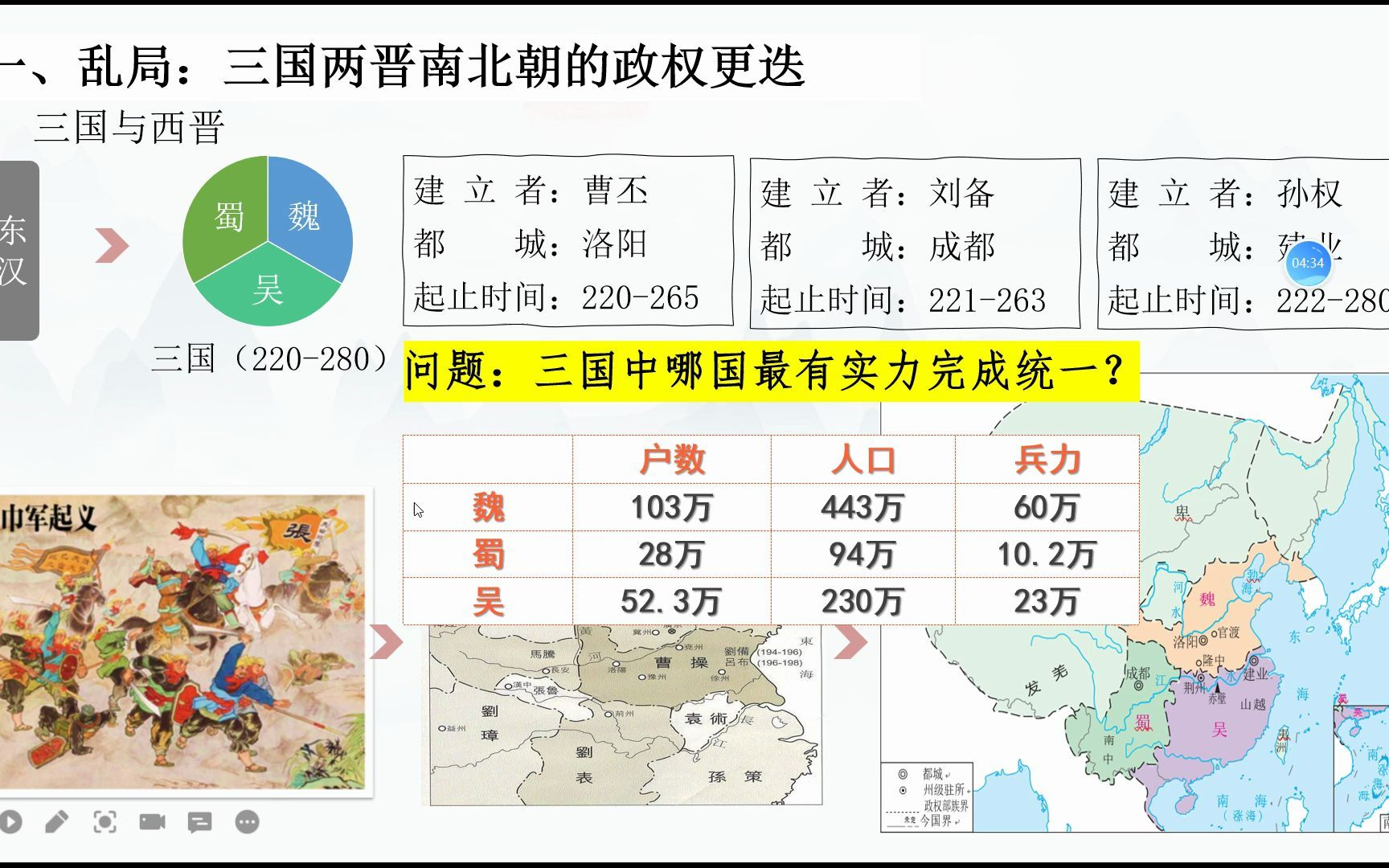 [图]第5课三国两晋南北朝的政权更迭与民族交融