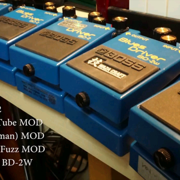 【ANALOGMAN MOD】 BOSS BD-2 RE-J Project RE-J Analogman. BD-2 (Blues Driver) Mod BOSS BD-2⁄super RE-J Project