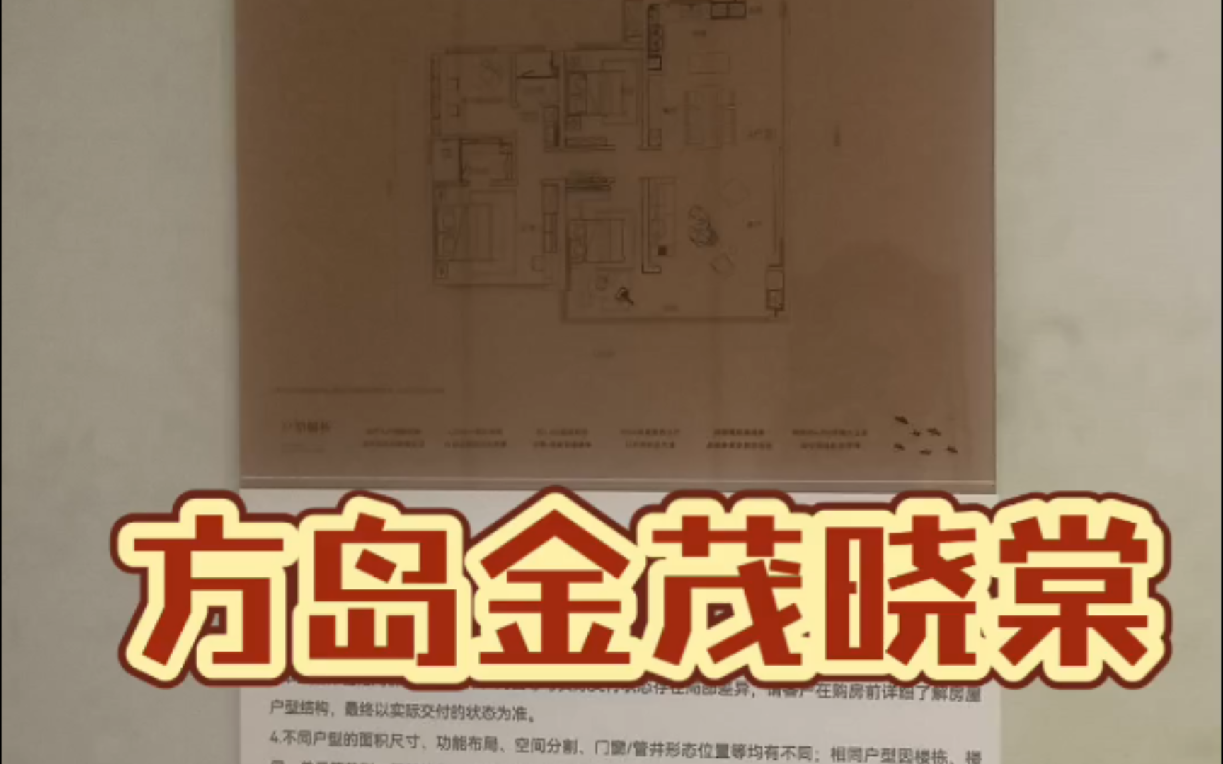 汉阳四新:方岛金茂晓棠,建面105143平,2梯4户,层高32层,90%得房率哔哩哔哩bilibili