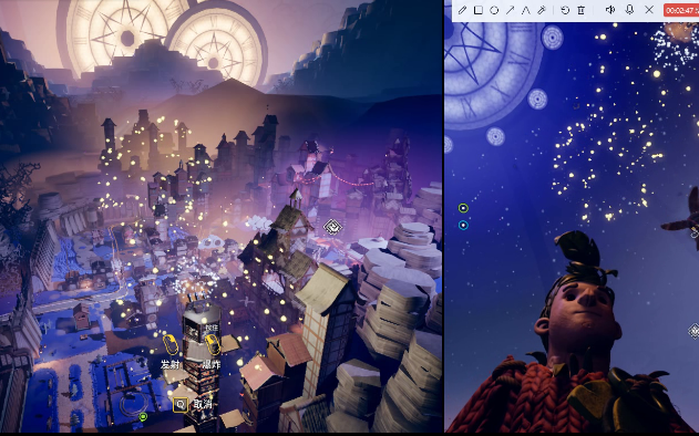 双人成行  登顶地狱之塔放烟花