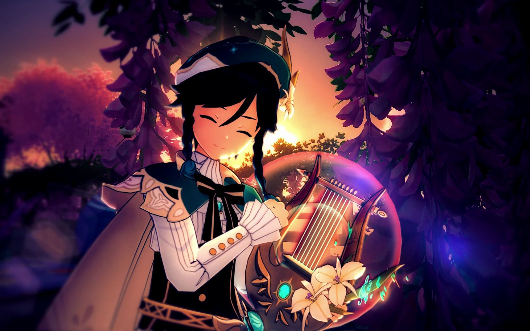 「温迪」"少年与风奏响的诗歌怎么会不好听呢"