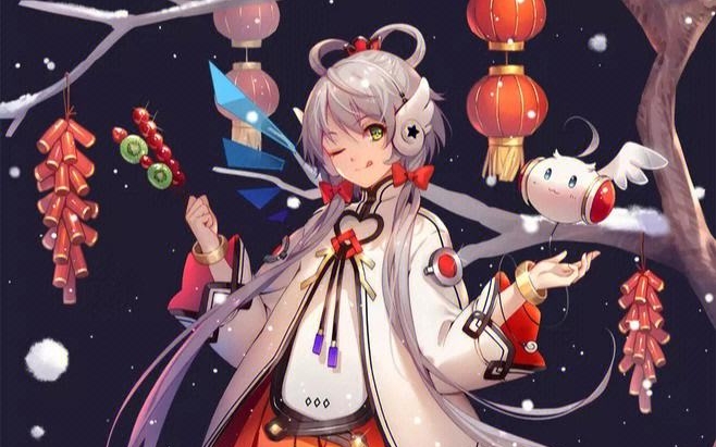 虚拟歌手分享官,虚拟歌手洛天依陪你过大年就很不错就很棒哦!