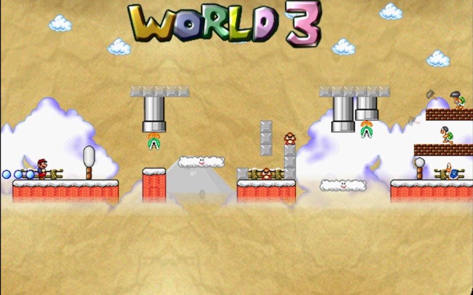 [图]【通关录像】Mario Forever 2: A Fabulous Space V1.0 World 3