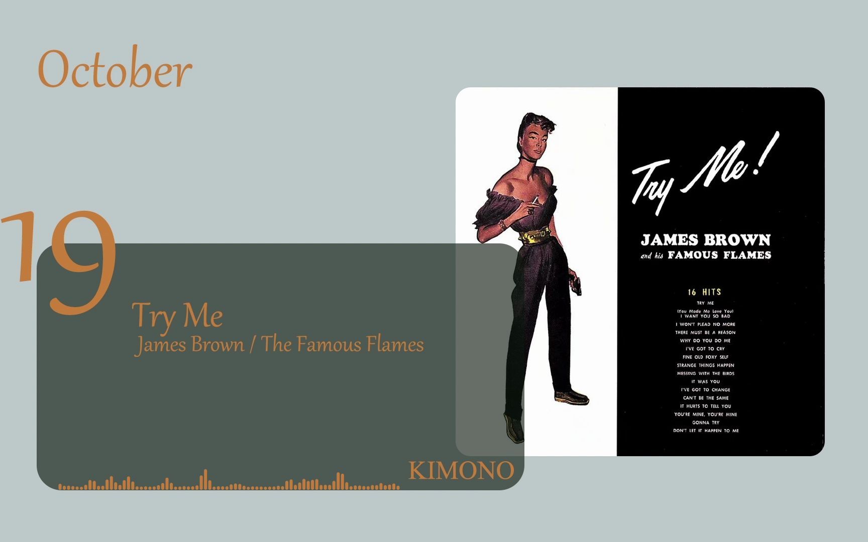 [图]【每日推荐】1996-01-01 James Brown,The Famous Flames - Try Me