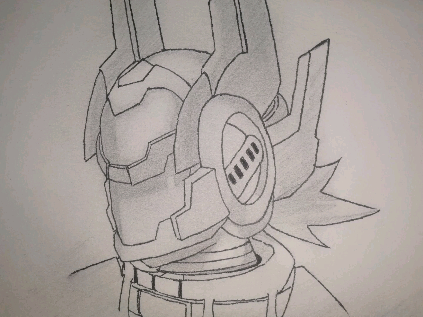 摸鱼,超惑星战记zero里的杰森(戴面罩的样子)