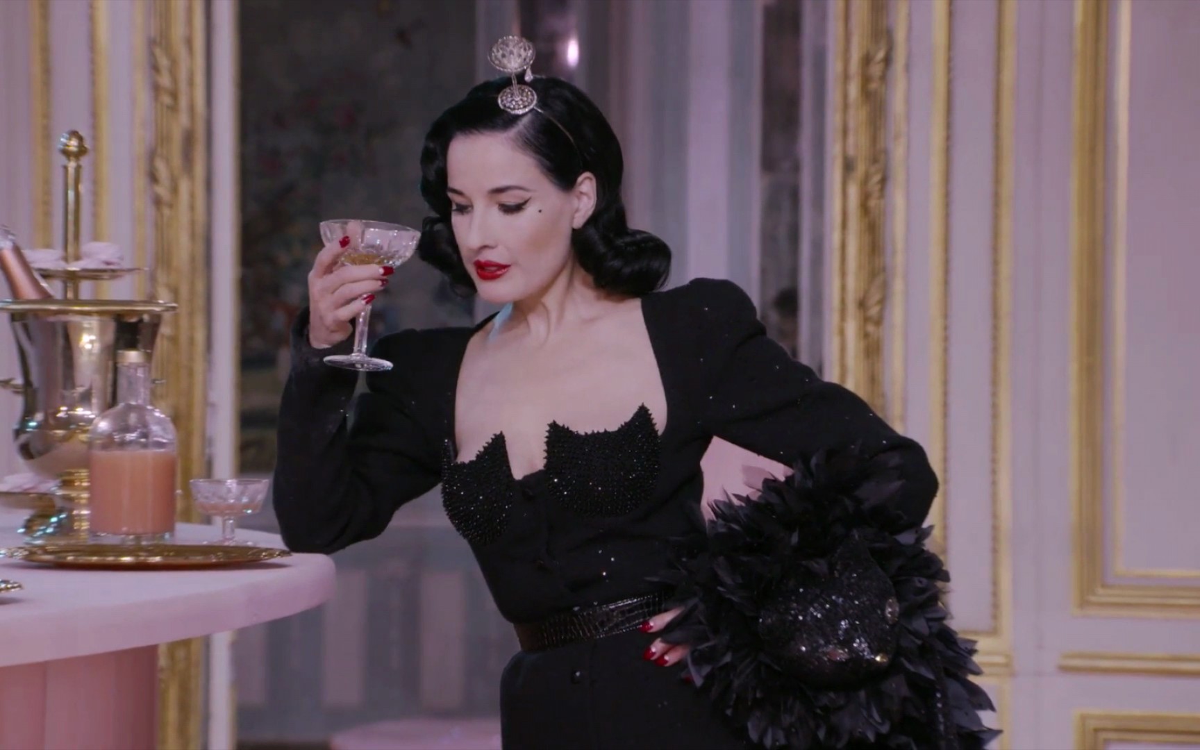 蒂塔·万提斯(dita von teese)时装走秀集锦混剪!