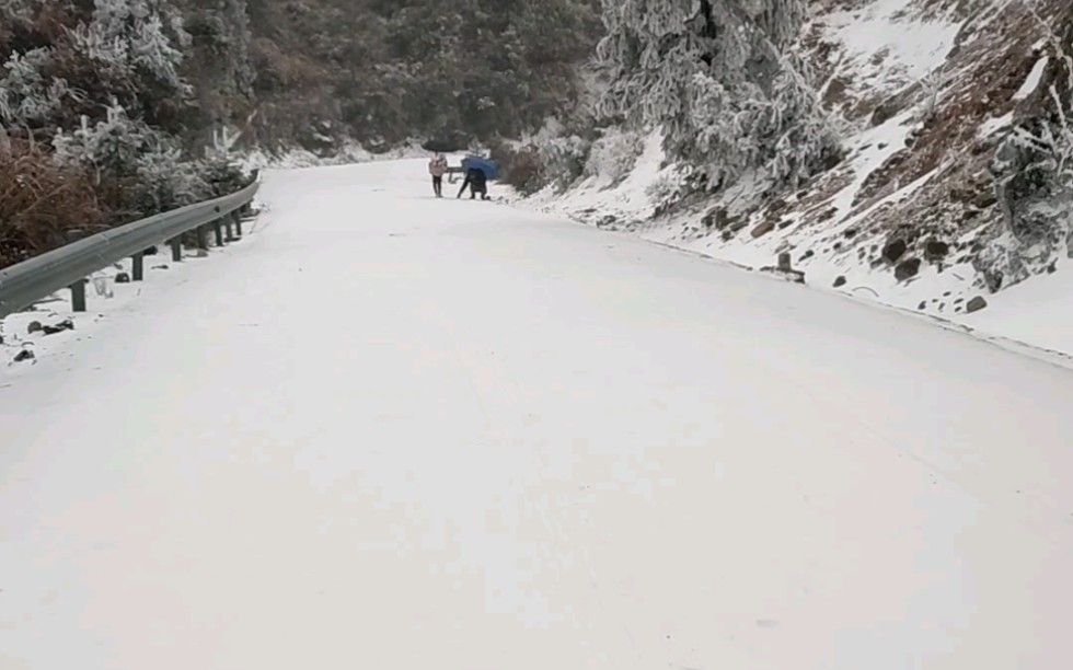 [图]广西桂林2021年底北部无敌雪景（桂林话）