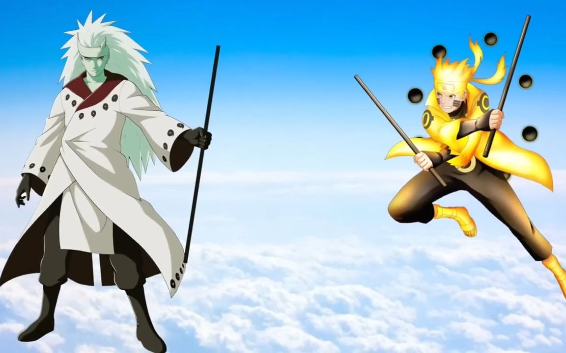 【火影忍者】漩涡鸣人 vs 宇智波斑