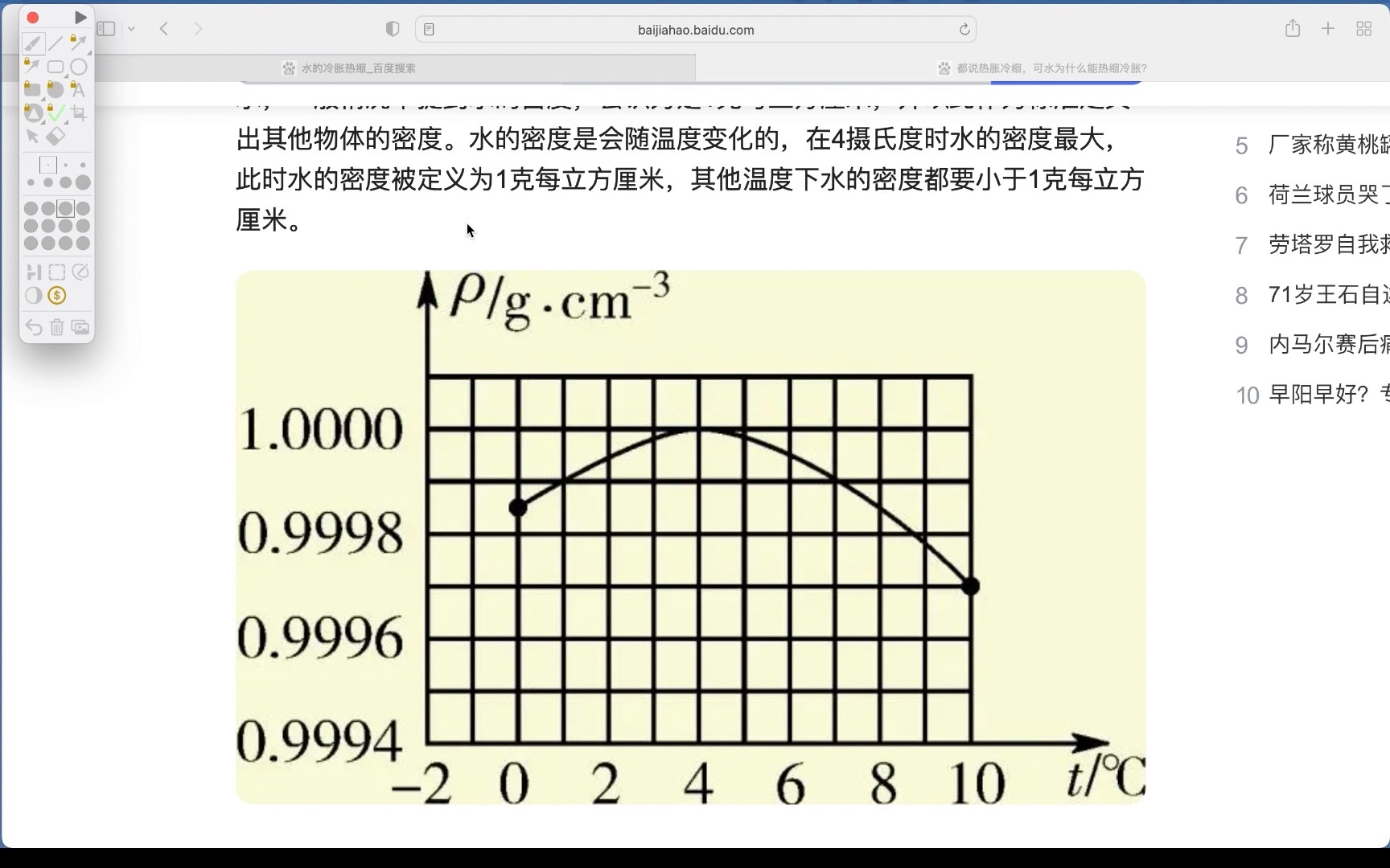 物理密度水冷胀热缩水分子哔哩哔哩bilibili