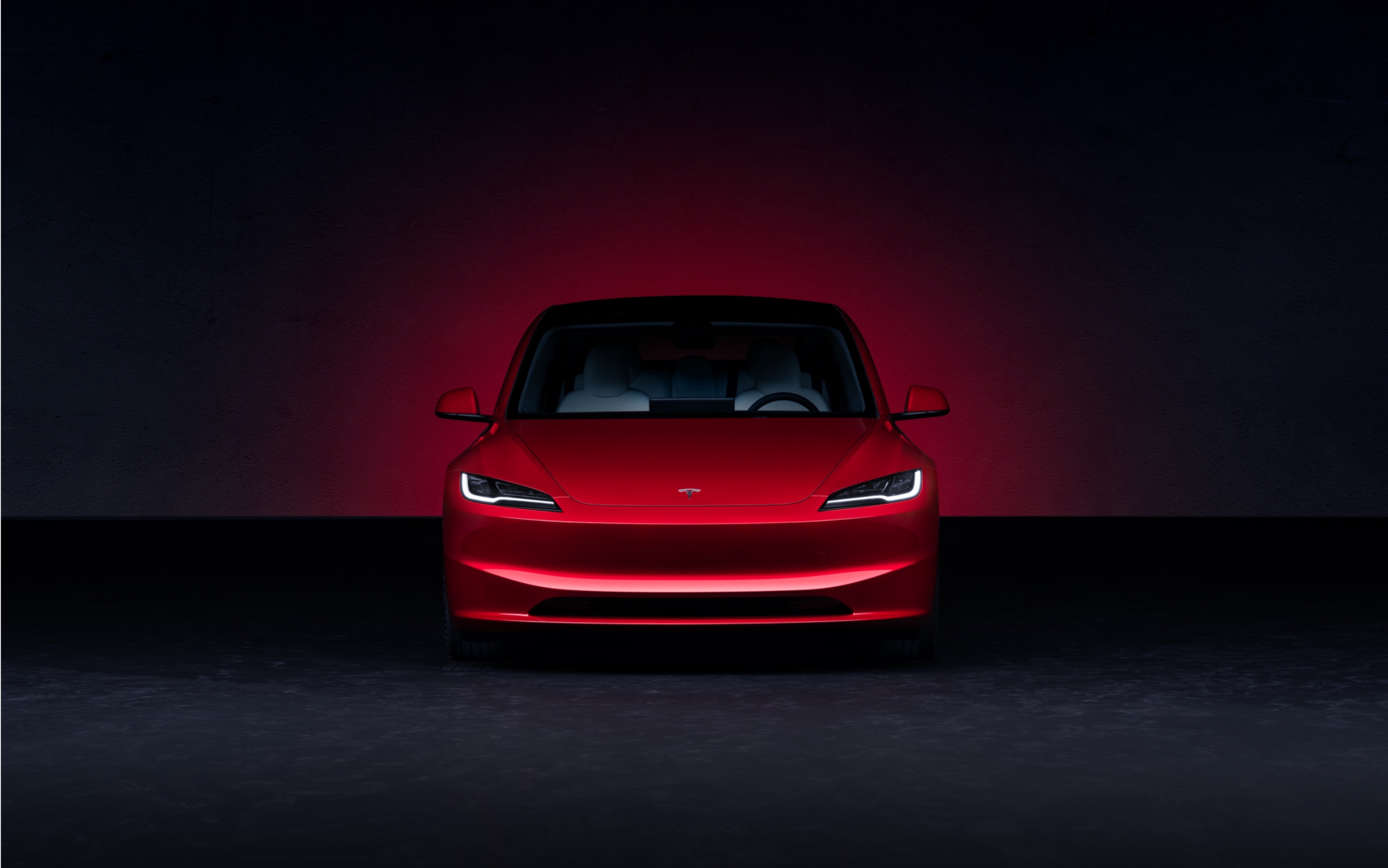 特斯拉model3焕新版上市了,外观变了,车内多了一块屏幕,25.