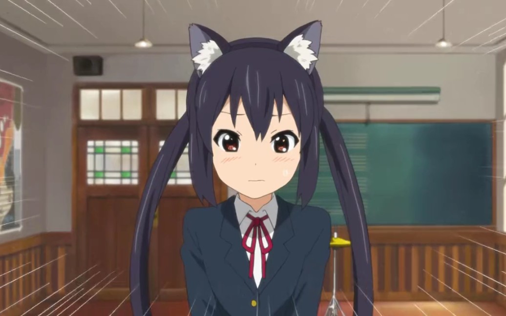 果然阿梓喵带上猫耳真的太可爱了