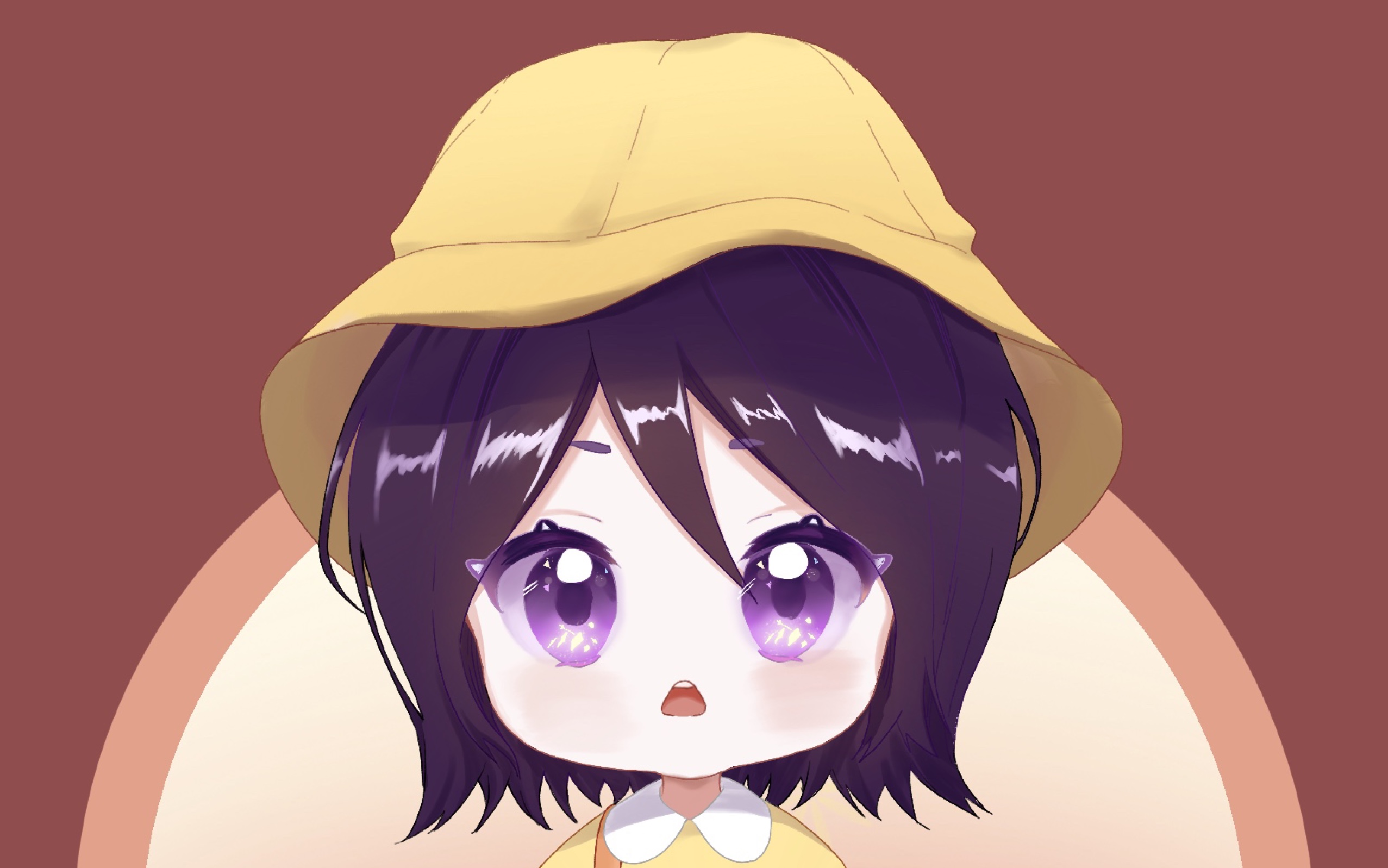 procreate朽木露琪亚架空画了幼稚园期的露琪亚xd