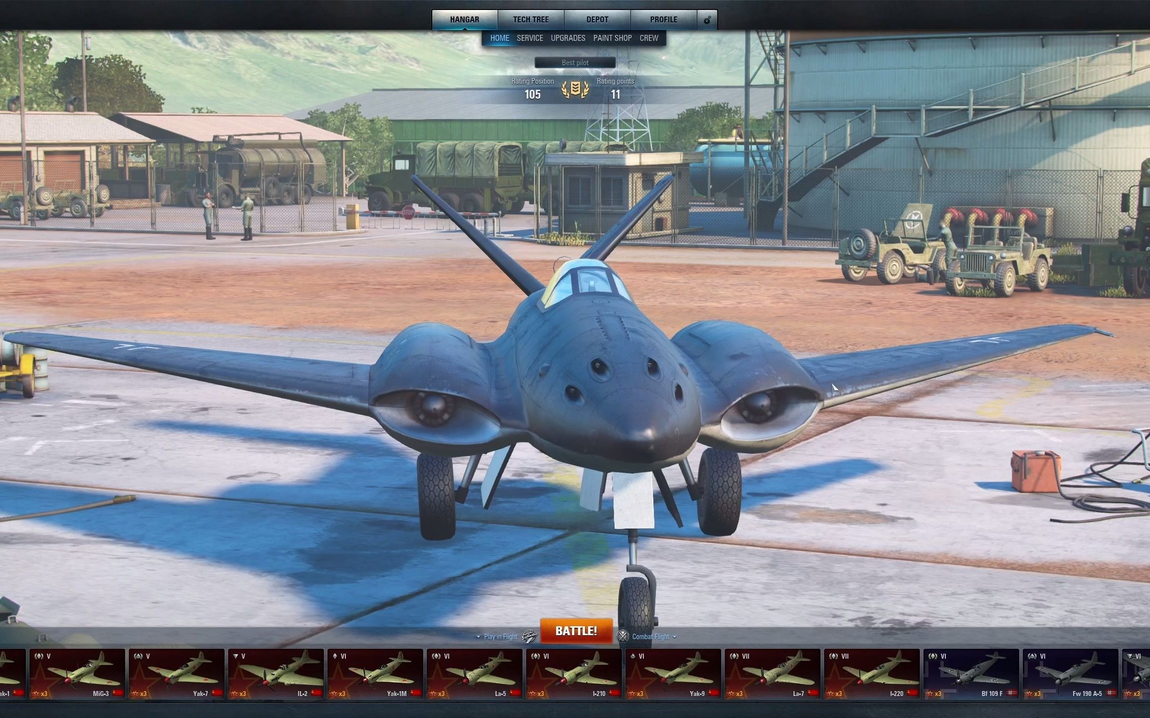 【戰機世界】 me 262 hg iii