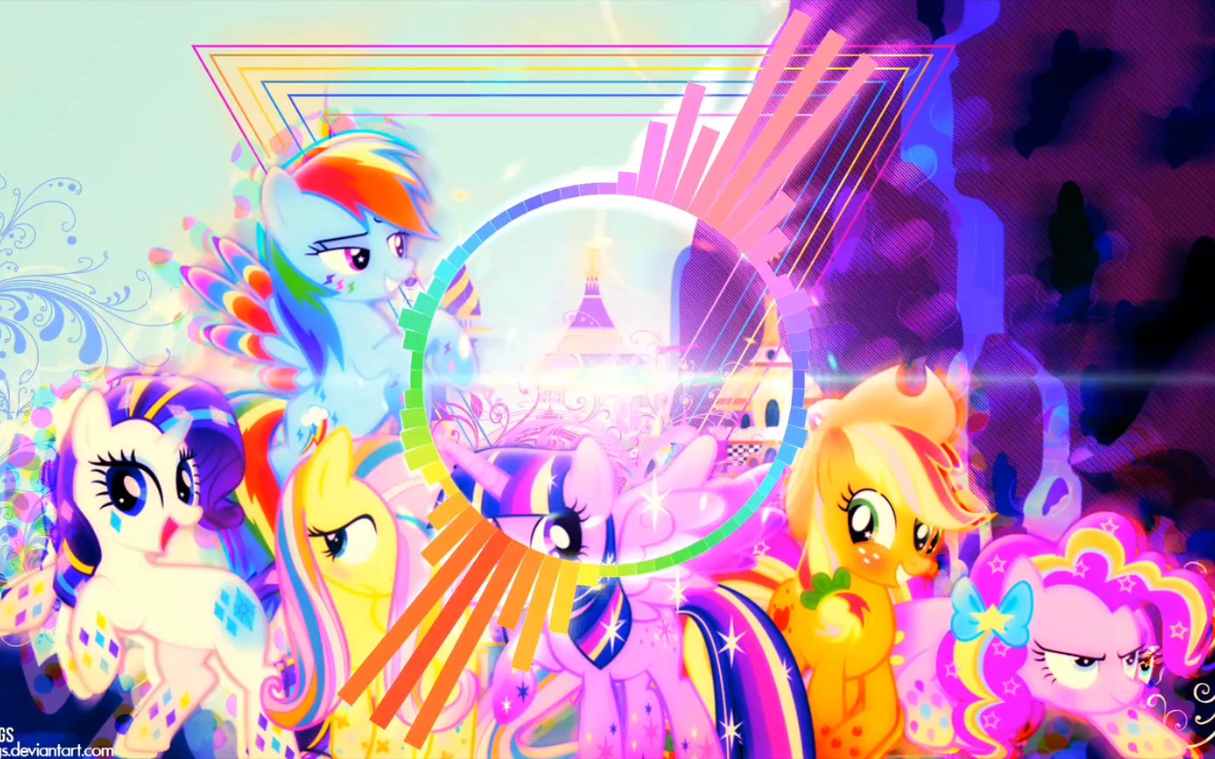 [图]『音乐可视化』♡Take me hand☆To《My little Pony：Friendship is magic》(无水印)